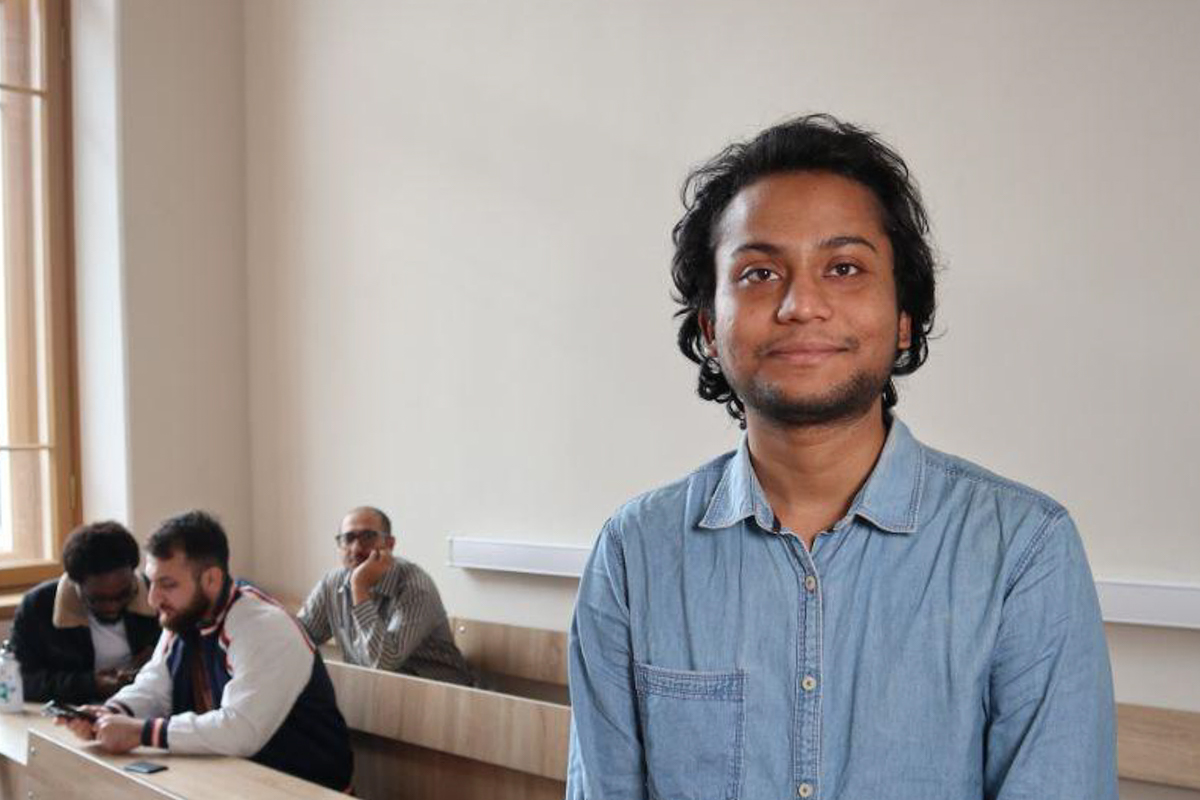 Indian Master's student Atish Chanda: Polytech has become a second home for me