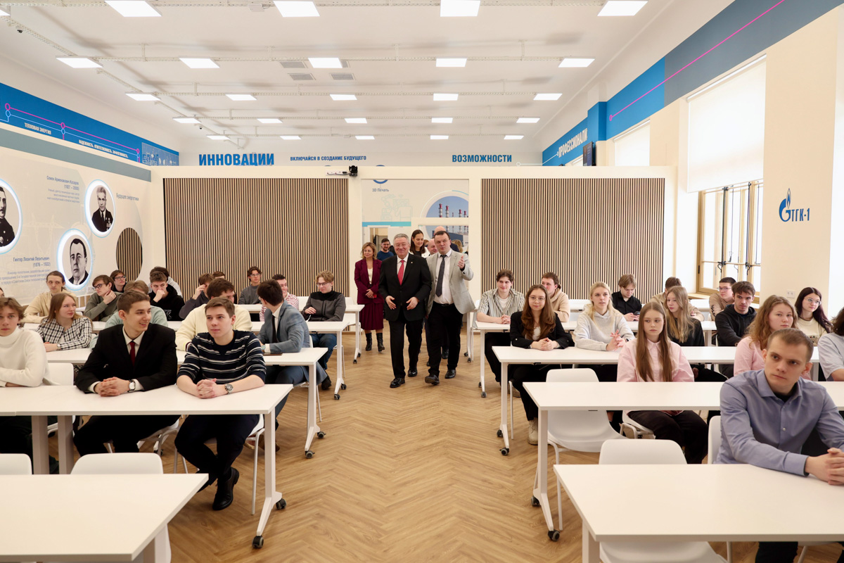 В Политехе открылась учебная аудитория-коворкинг при поддержке ТГК-1