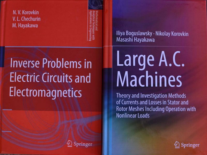 New Springer publications from the Department of Theoretical Electrical Engineering and Electromechanics