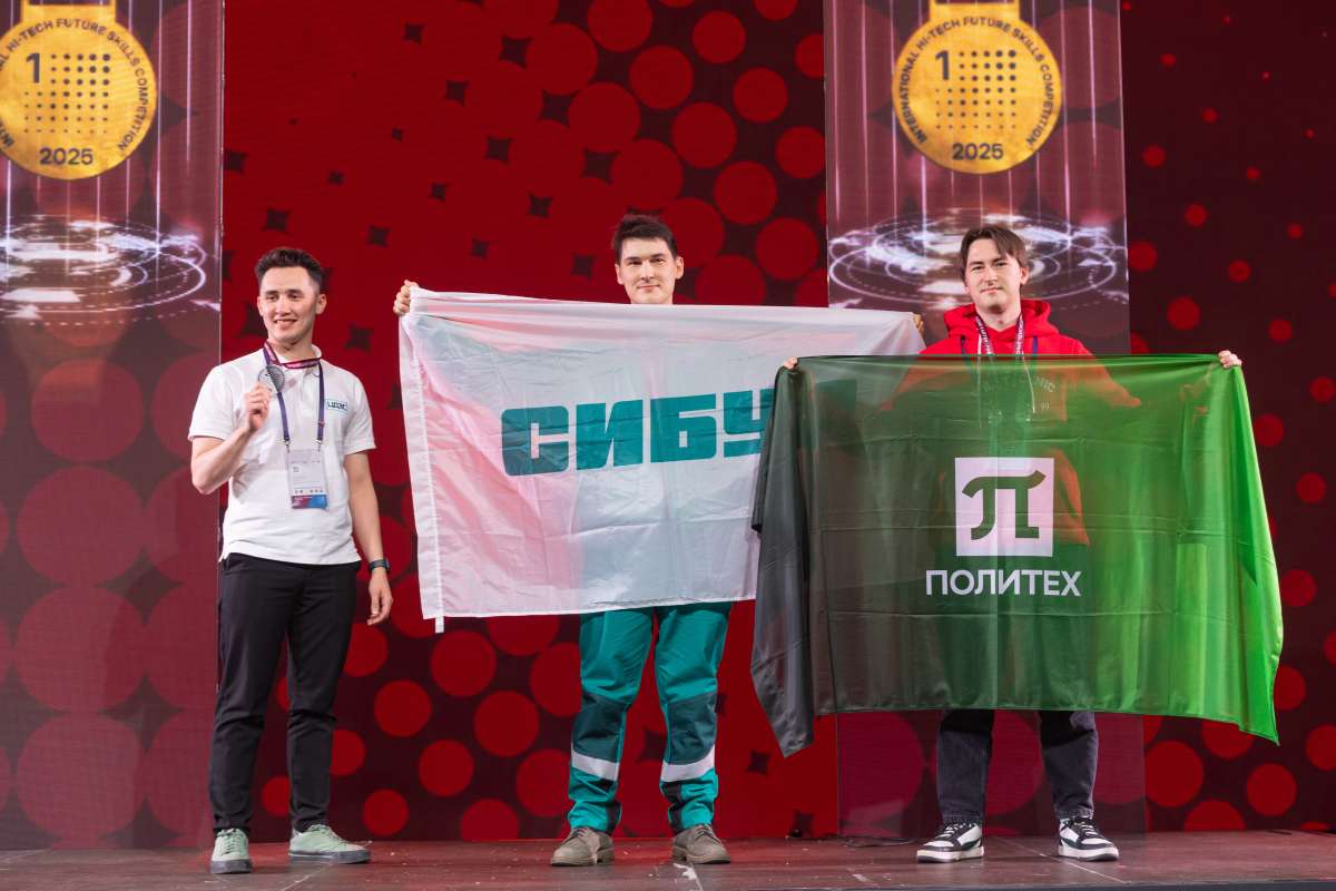 Изображение: Студент магистратуры Института энергетики СПбПУ Андрей Клевакин завоевал бронзу на международном чемпионате «Хайтек»